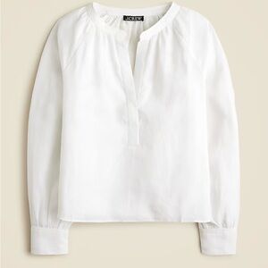 J. Crew Women's Cabana Top in Linen